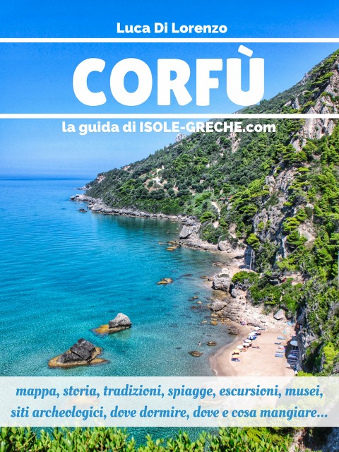 Copertina della guida di Corfù