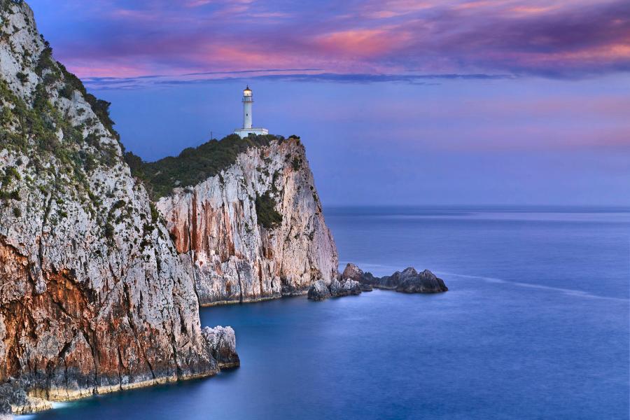 Capo Doukato, Lefkada, Grecia