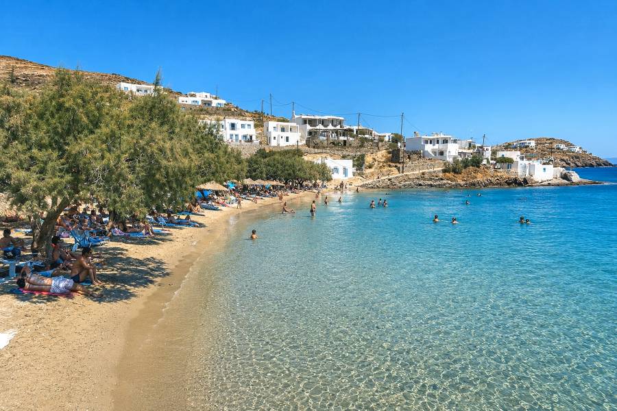 Spiaggia di Faros, isola di Sifnos, Grecia